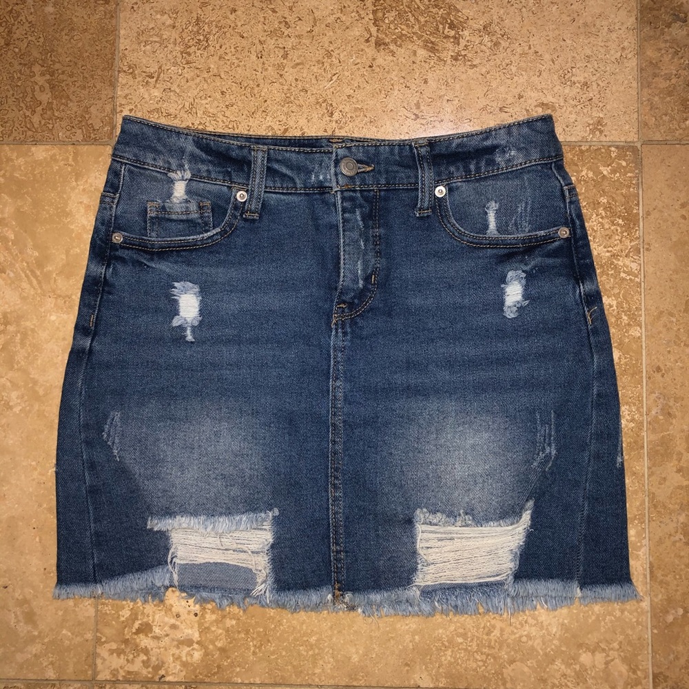 Denim skirt